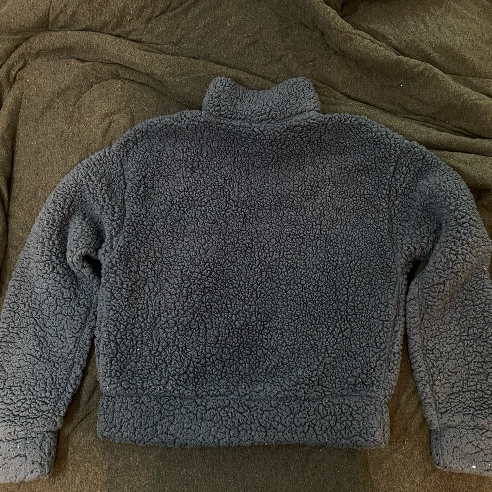 Wild Fable Blue Sherpa Jacket - Picture 3 of 4